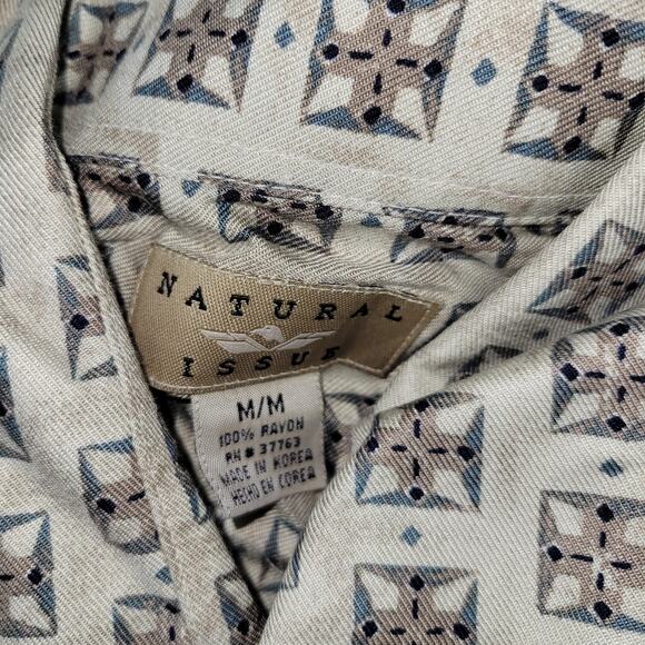 Vintage Hawaiian Shirt Mens Sz Medium Lot of 4 Rayon Cubavera NWT Y2k Summer - Picture 8 of 13